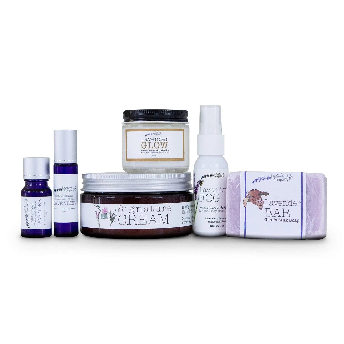 Ultimate Lavender Gift Set - Lotion, Soap, Candle & More