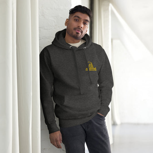 Don't Tread on Anyone Embroidered Unisex Hoodie - Concordia Style Boutique