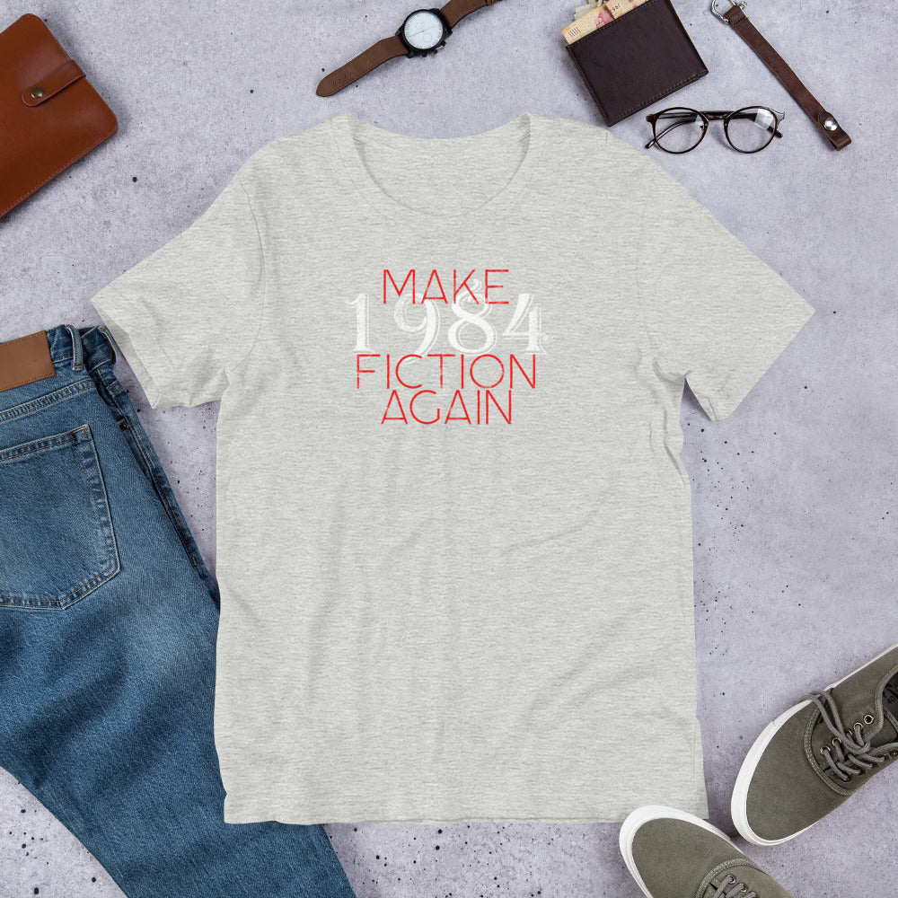 Make 1984 Fiction Again Short-Sleeve Unisex T-Shirt - Concordia Style Boutique