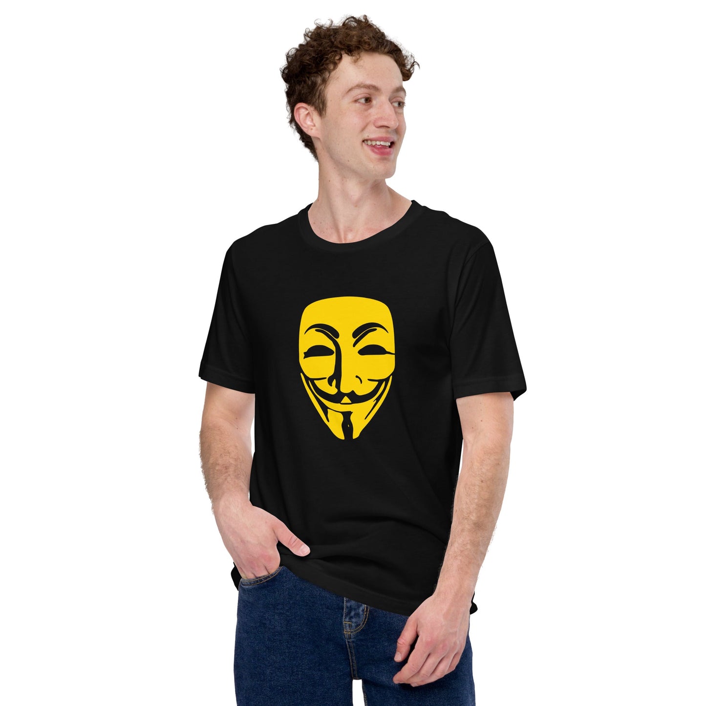 Guy Fawkes Anonymous Unisex t-shirt - Concordia Style Boutique