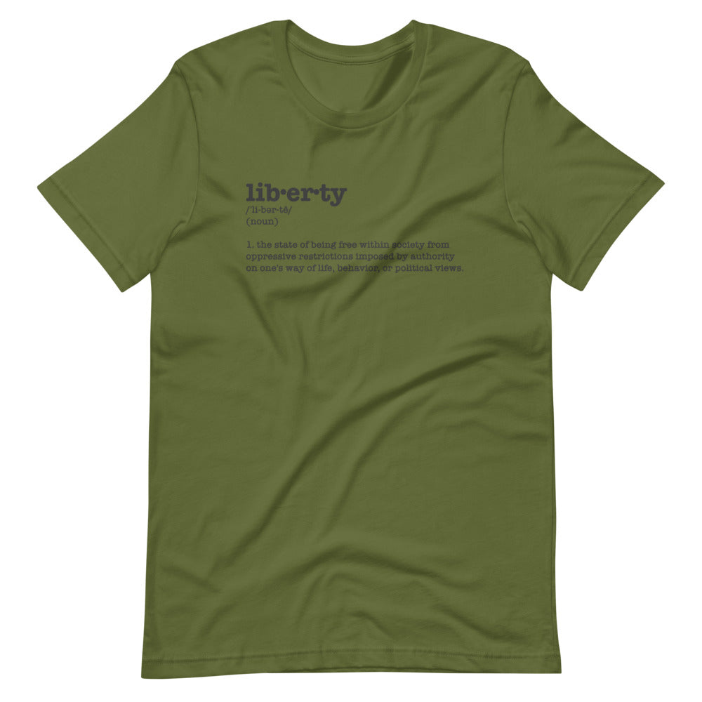 liberty defined unisex t-shirt