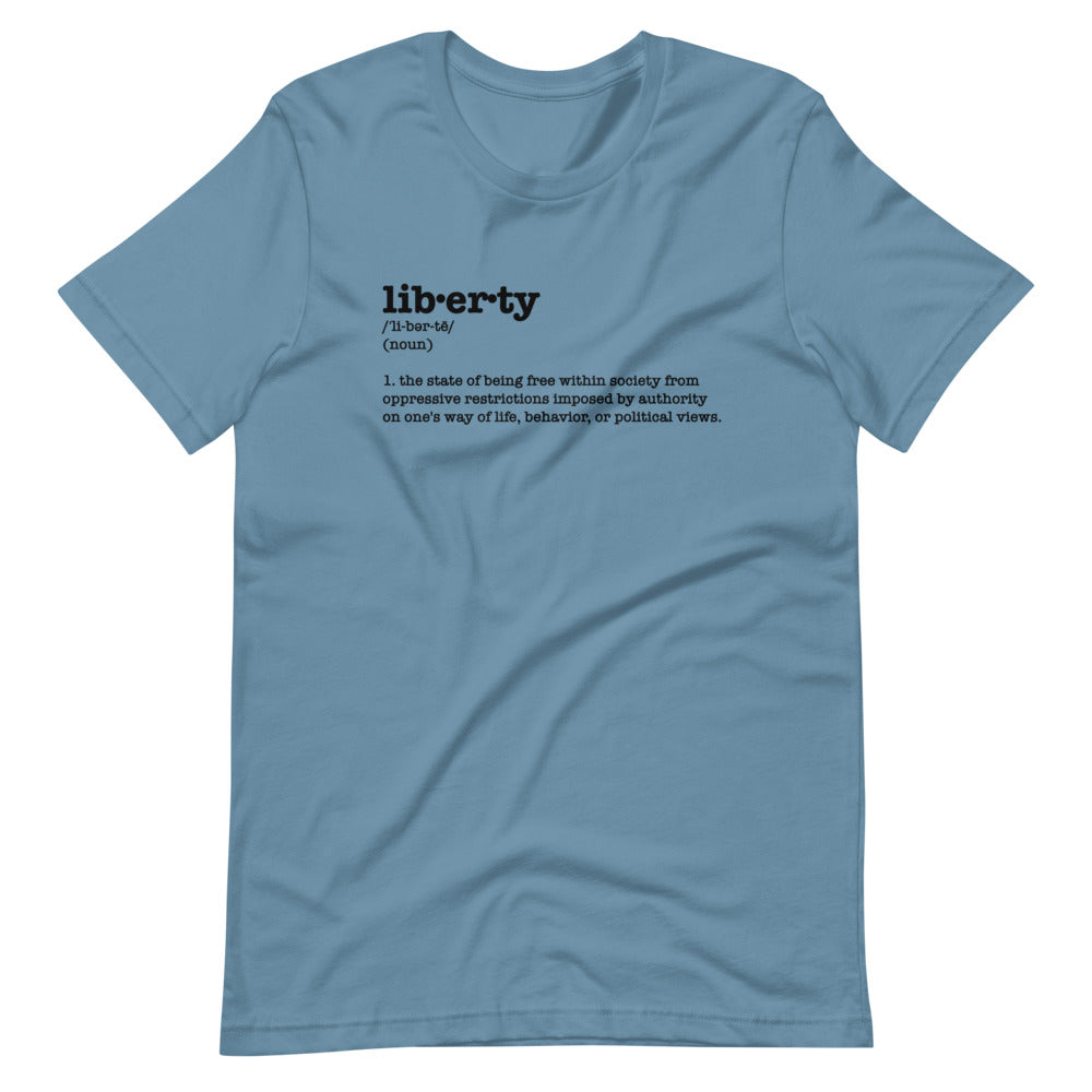 liberty defined unisex t-shirt