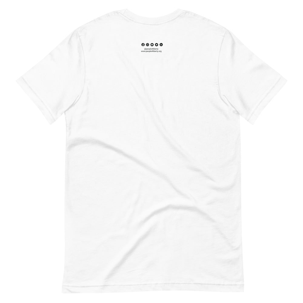 liberty defined unisex t-shirt