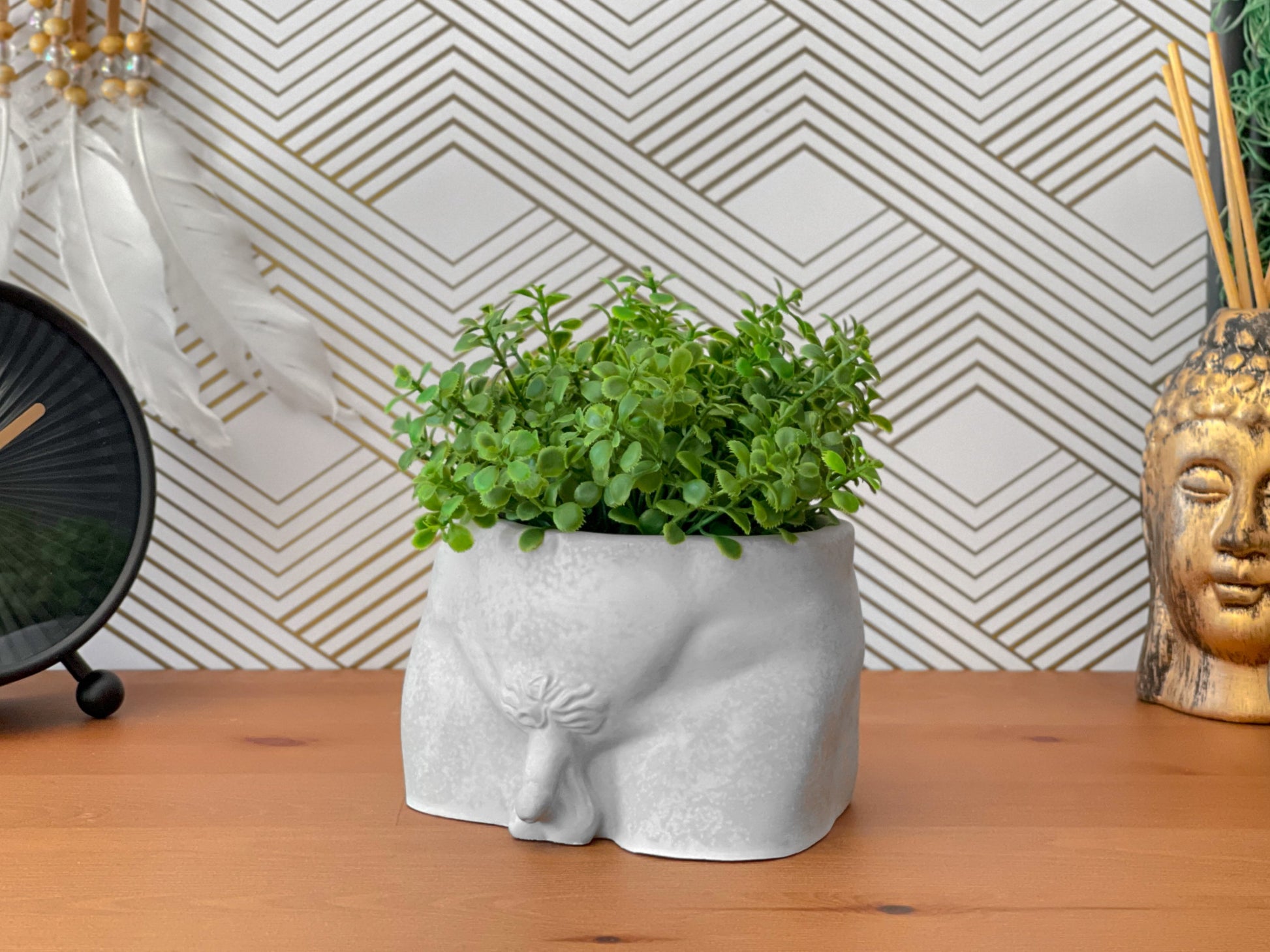 Male Body Planter Pot | Butt - Concordia Style Boutique