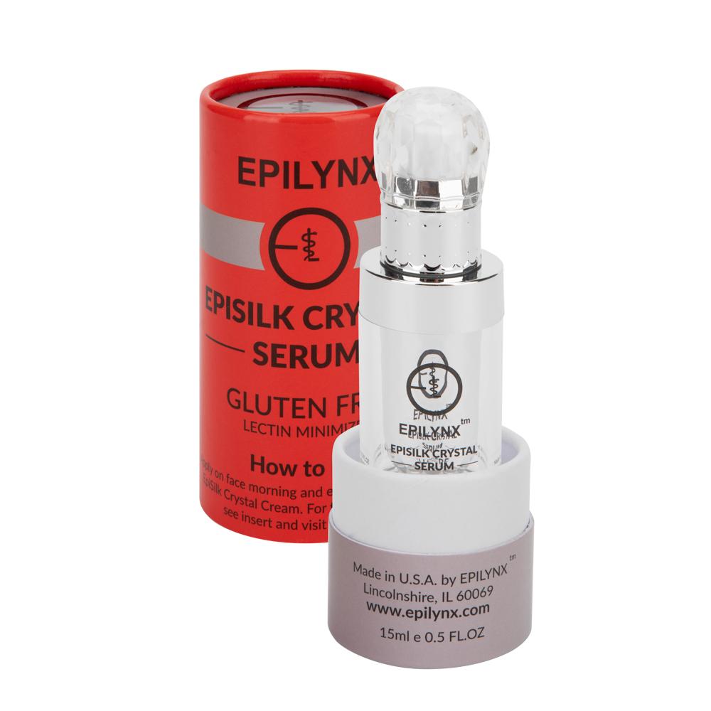 Vegan EpiSilk, Crystal Wrinkle Smoothing Face Serum - Intense Brightening and Firming Wrinkle Fix for Sensitive Skin - Concordia Style Boutique