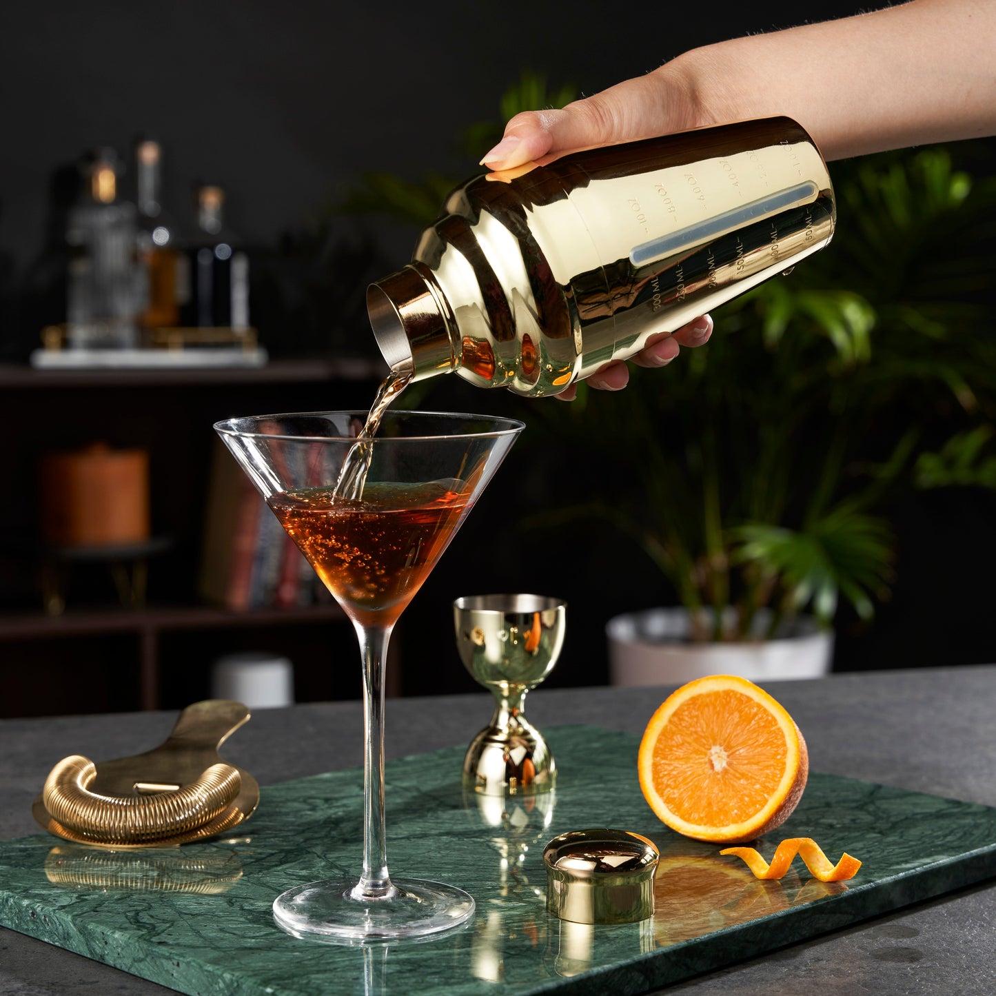 Belmont Measured Cocktail Shaker