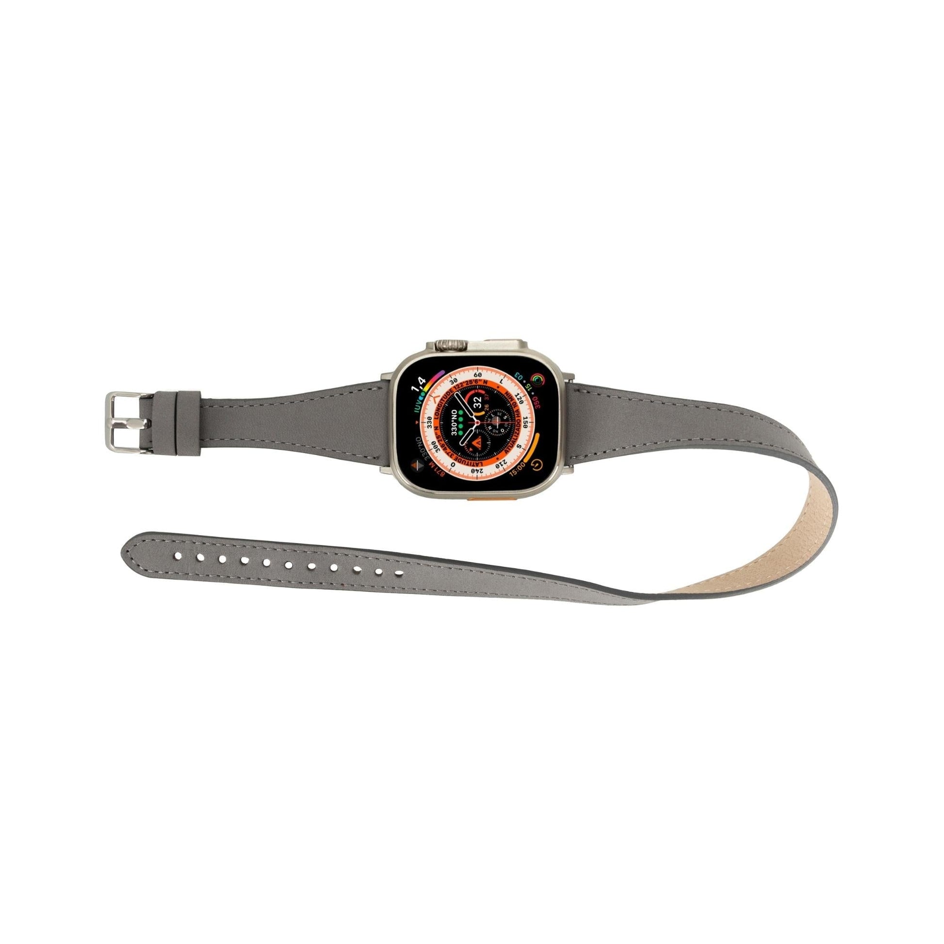 Vail Double Tour Leather Bands for Apple Watch 9, Ultra 2 and SE - Concordia Style Boutique