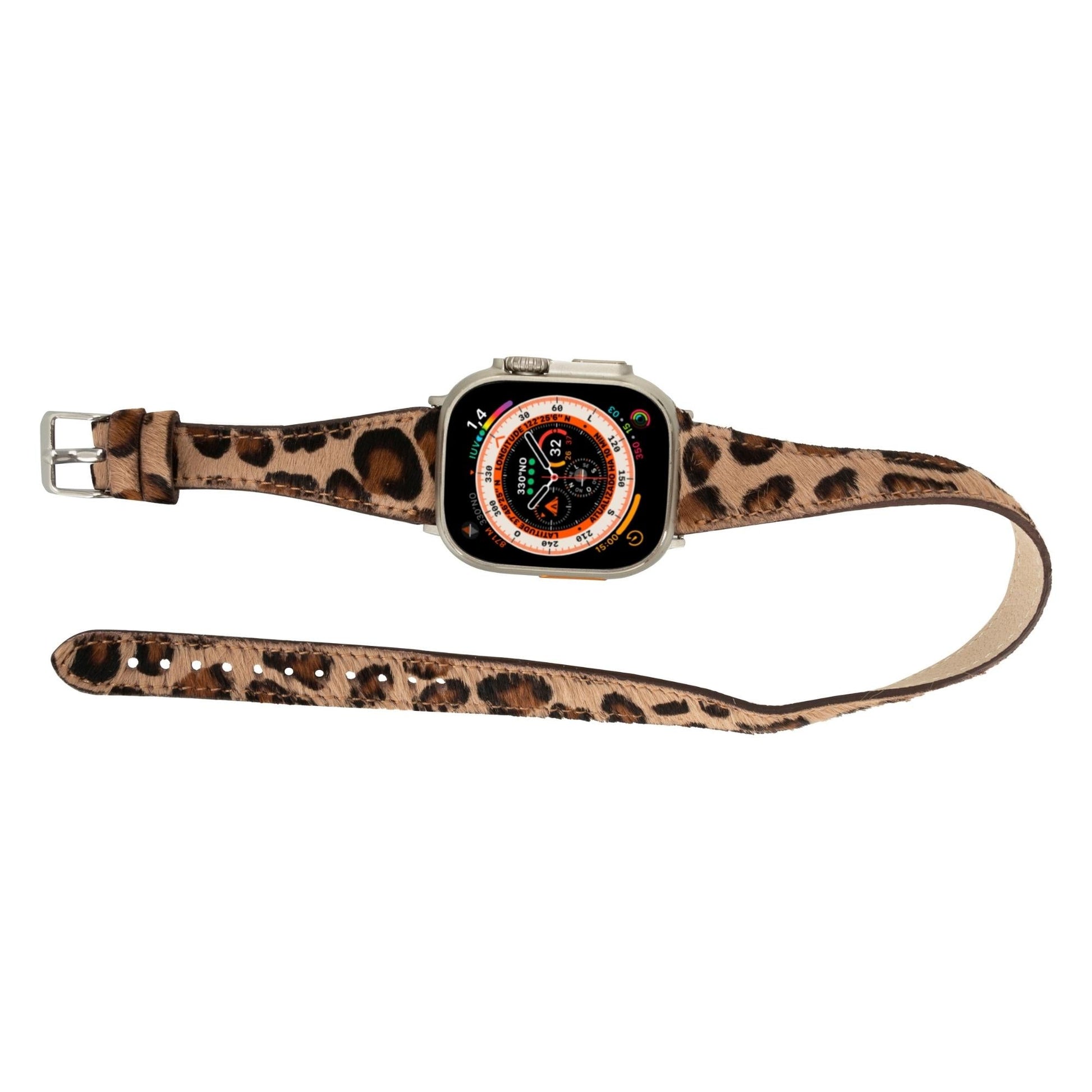 Vail Double Tour Leather Bands for Apple Watch 9, Ultra 2 and SE - Concordia Style Boutique