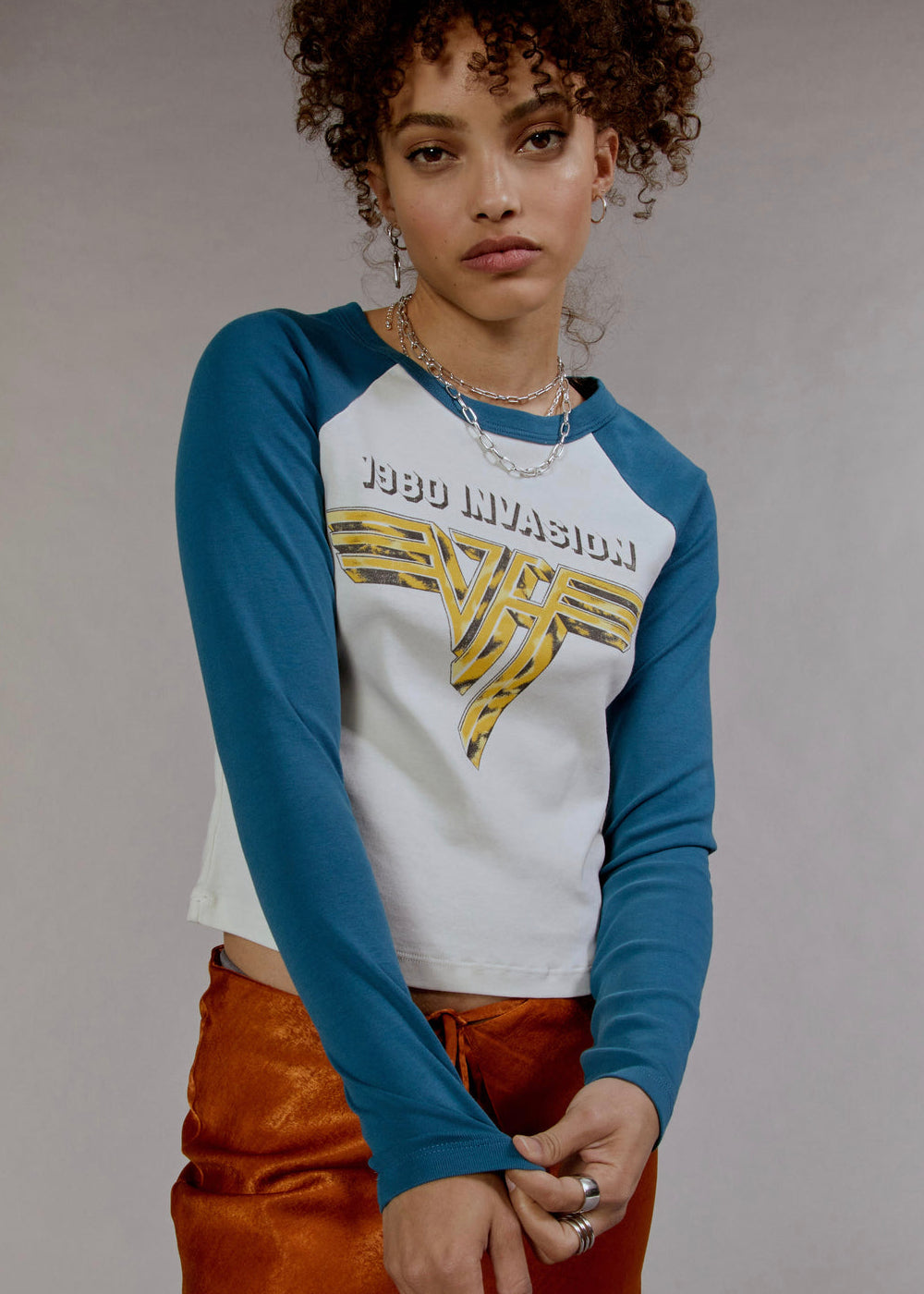 Van Halen 1980 Invasion Raglan Band Shirt by Daydreamer LA - Concordia Style Boutique