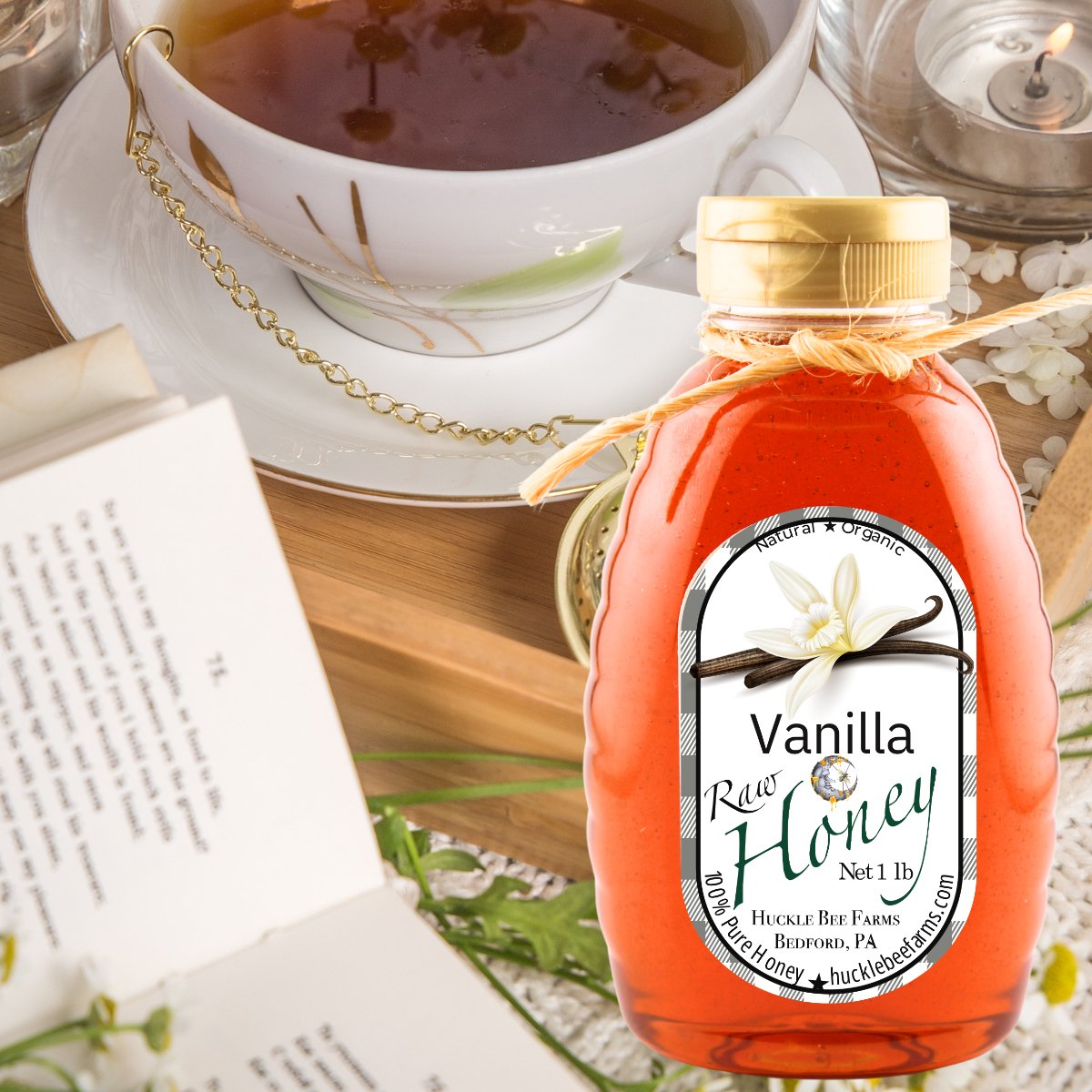Vanilla Bean Infused Honey - Concordia Style Boutique