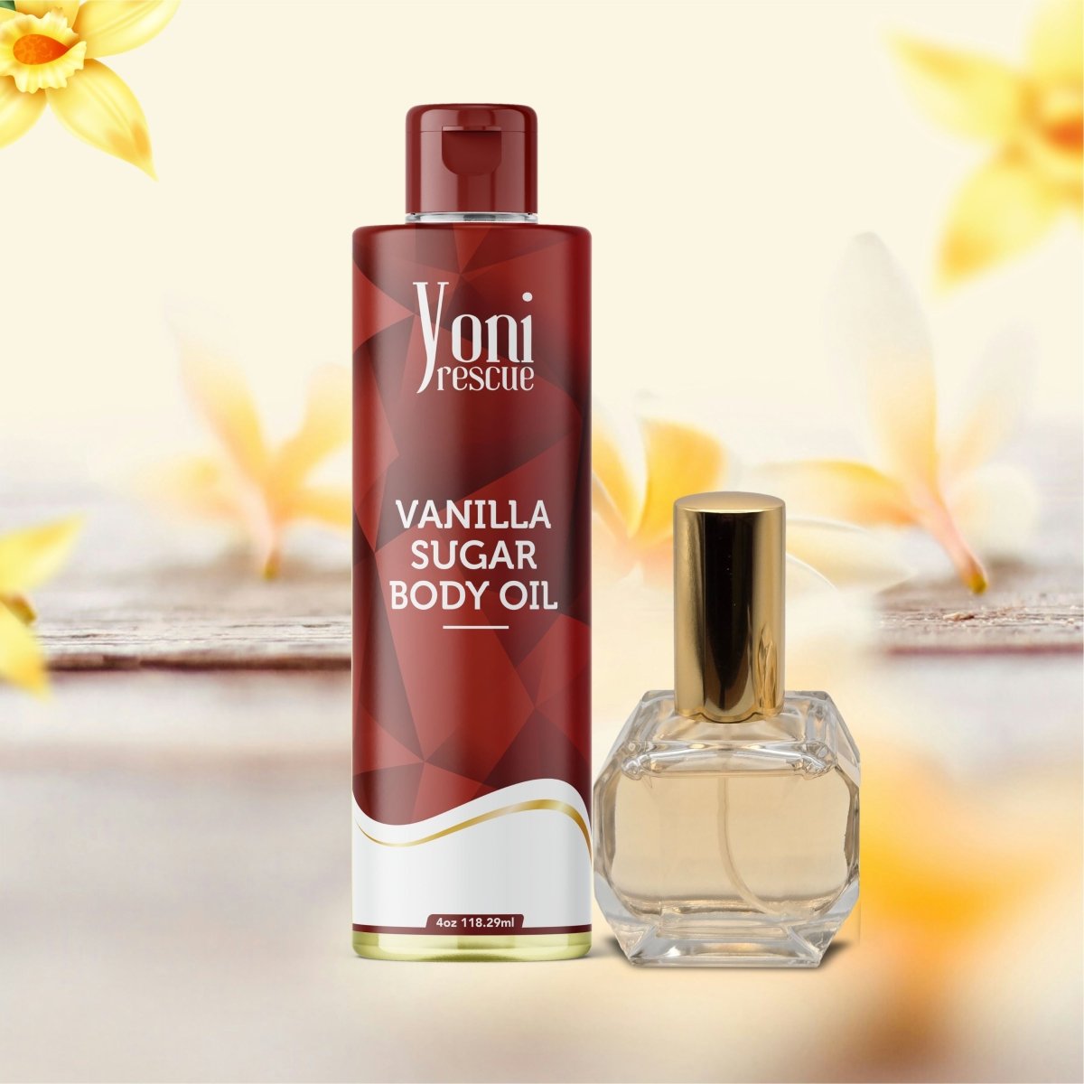 Vanilla Sugar 2 pc set - Body Oil + Eu De Parfum