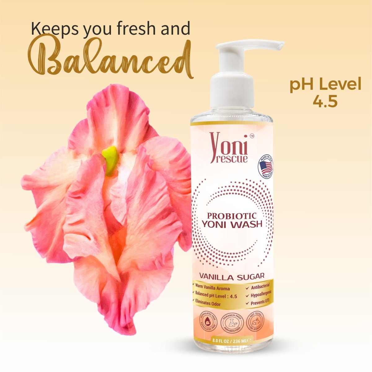 Vanilla Sugar Probiotic Yoni Wash