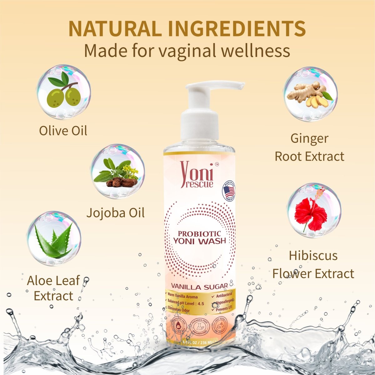 Vanilla Sugar Probiotic Yoni Wash