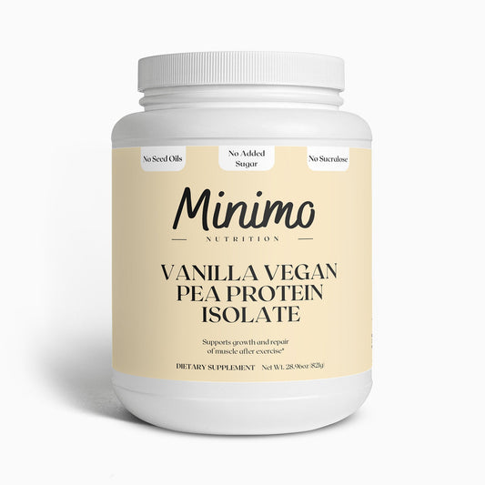 Vanilla Vegan Pea Protein Isolate Powder, 2.09 lbs - Concordia Style Boutique