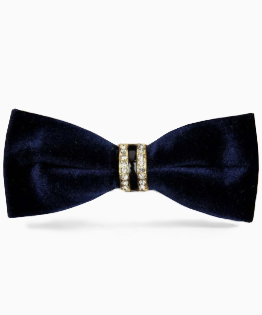 Vittorio Farina Velvet Bow Tie in Gift Box