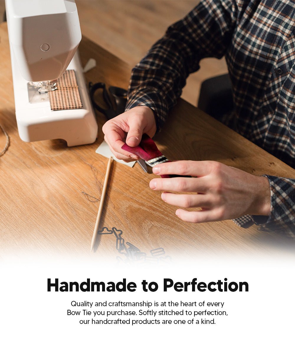 Vittorio Farina Velvet Bow Tie in Gift Box