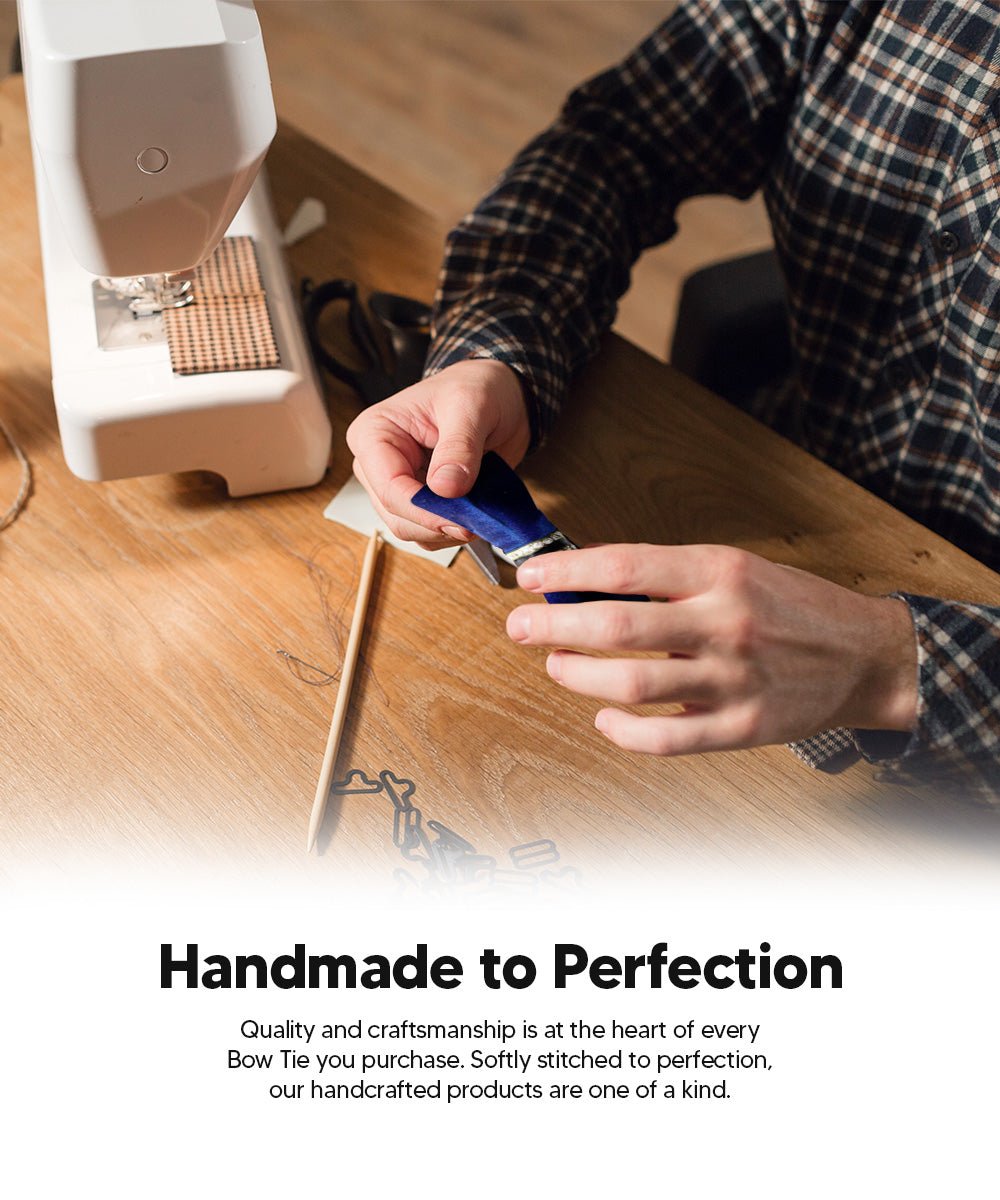 Vittorio Farina Velvet Bow Tie in Gift Box