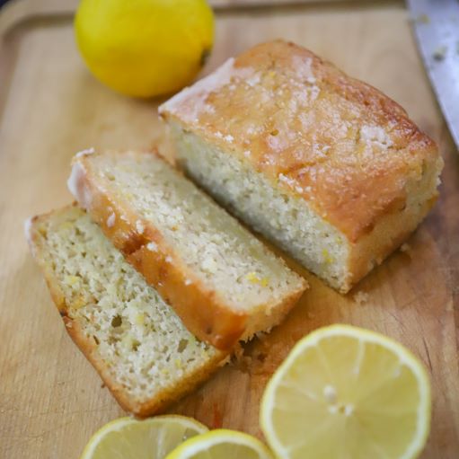 Lemon Glazed Zucchini Bread - Vegan - Concordia Style Boutique