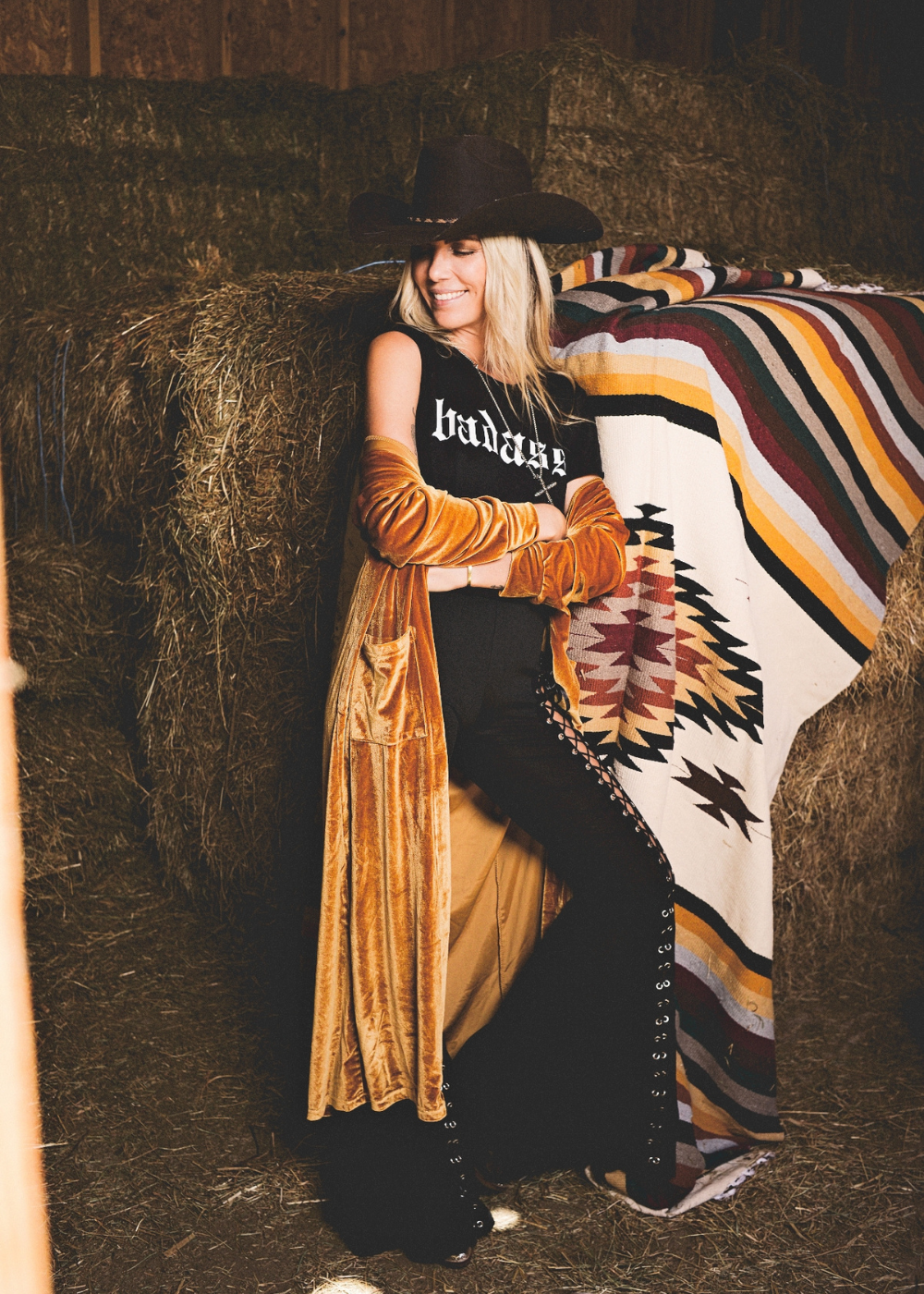 Cropped Badass Rock n Roll Shirt - Concordia Style Boutique