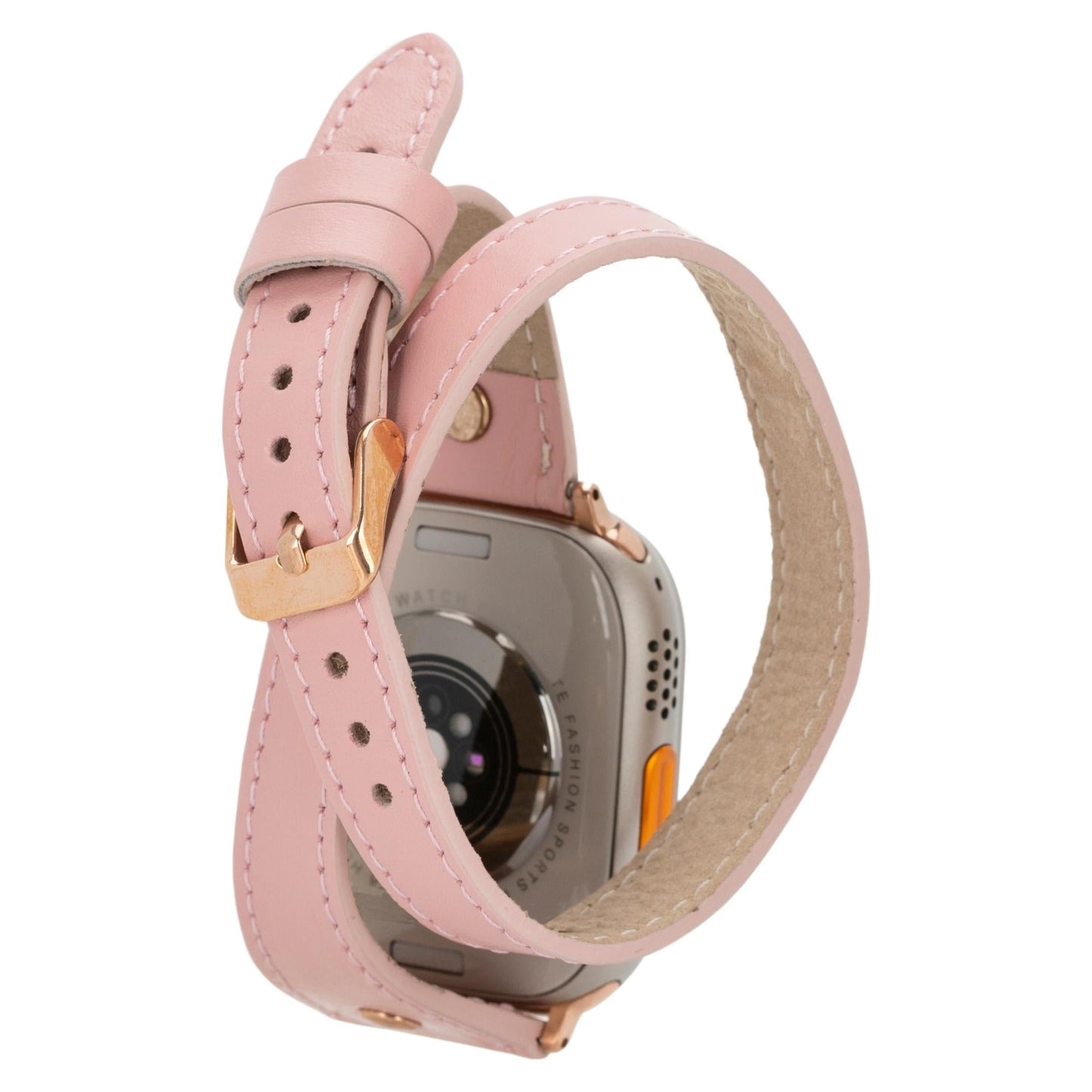 Vernon Double Tour Leather Bands for Apple Watch 9, Ultra 2 and SE - Concordia Style Boutique