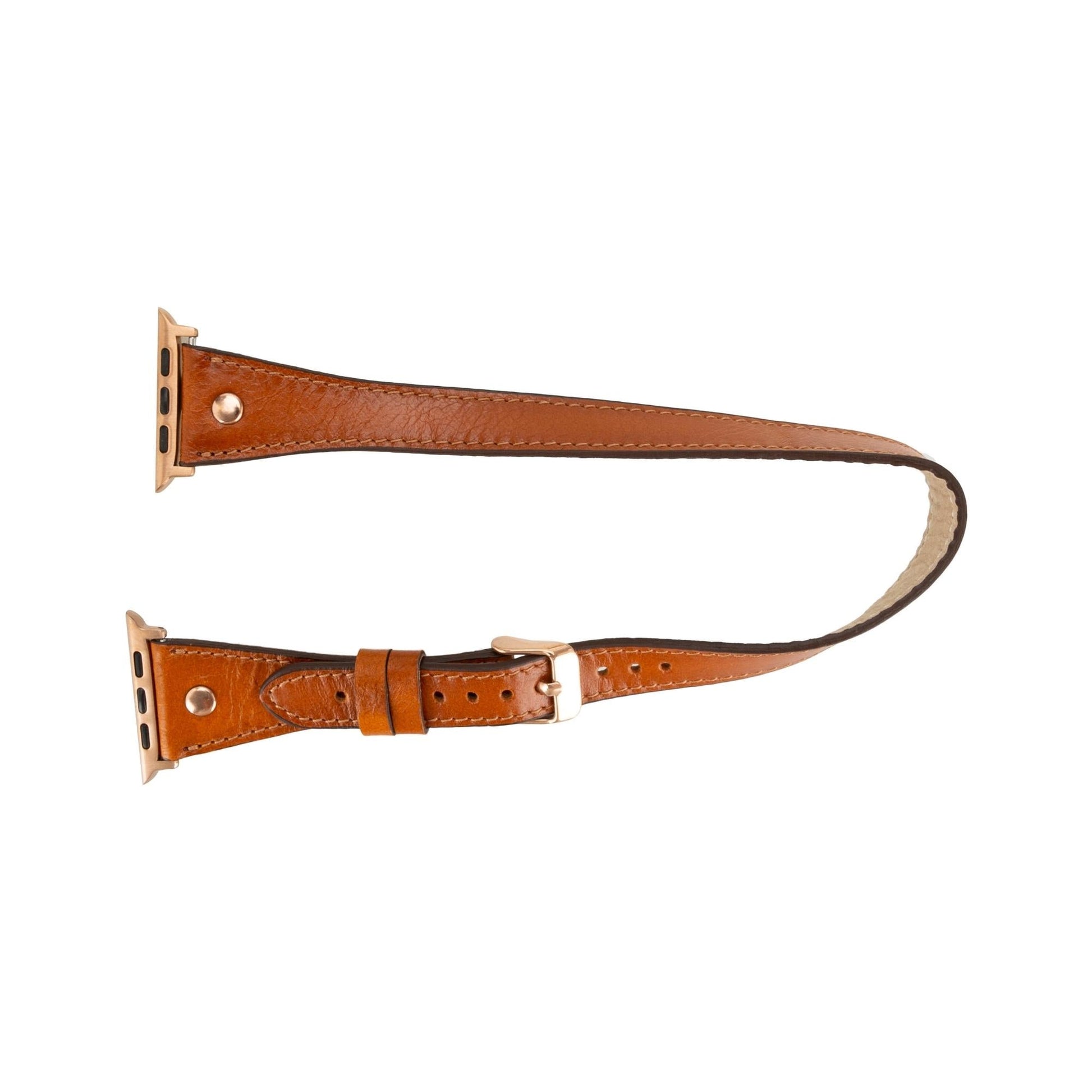 Vernon Double Tour Leather Bands for Apple Watch 9, Ultra 2 and SE - Concordia Style Boutique
