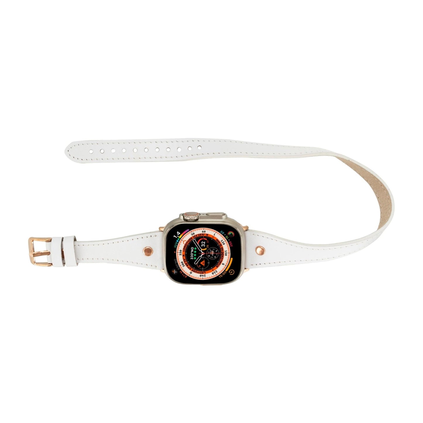 Vernon Double Tour Leather Bands for Apple Watch 9, Ultra 2 and SE - Concordia Style Boutique