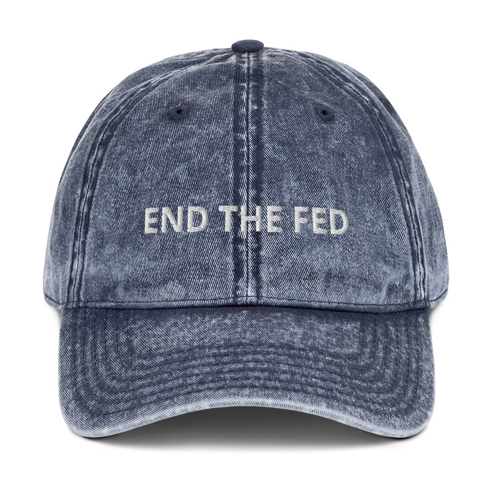End The Fed Vintage Hat - Concordia Style Boutique