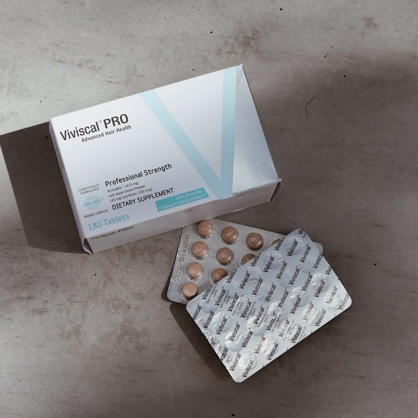 Viviscal PRO Professional Strength Hair Growth Supplements 180 Tablets - Medical Proven (Clearance Sale)