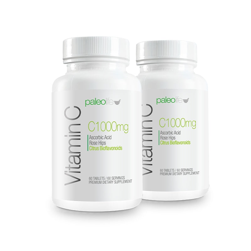 Vitamin C: 1000mg - Premium Supplements from Paleolf.us - Just $22.99! Shop now at Concordia Style Boutique