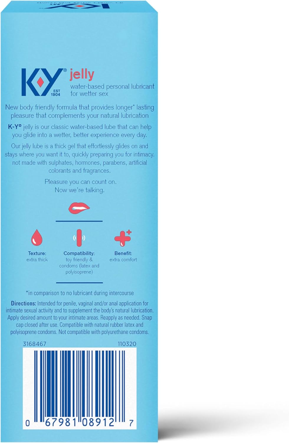 Water-Based Personal Lubricant – Extra Comfort