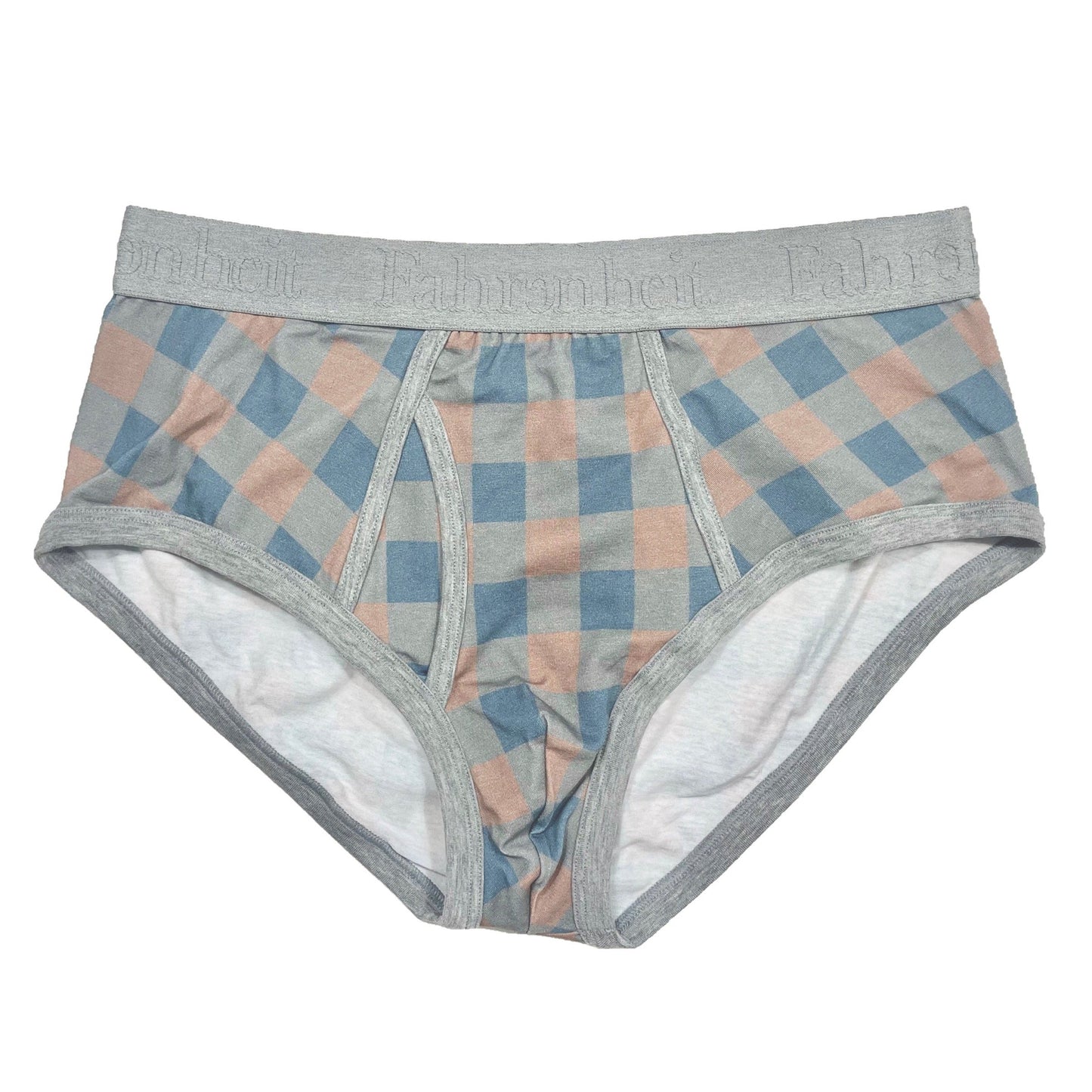 Wayne Brief | Grey Checkerboard - Concordia Style Boutique