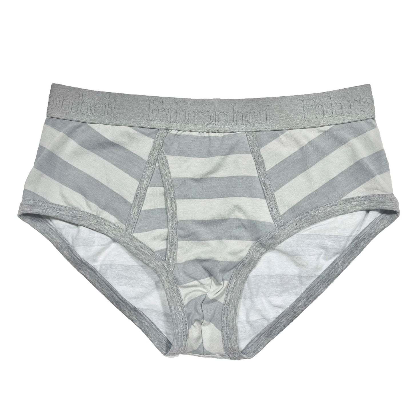 Wayne Brief | Grey Rugby Stripe - Concordia Style Boutique