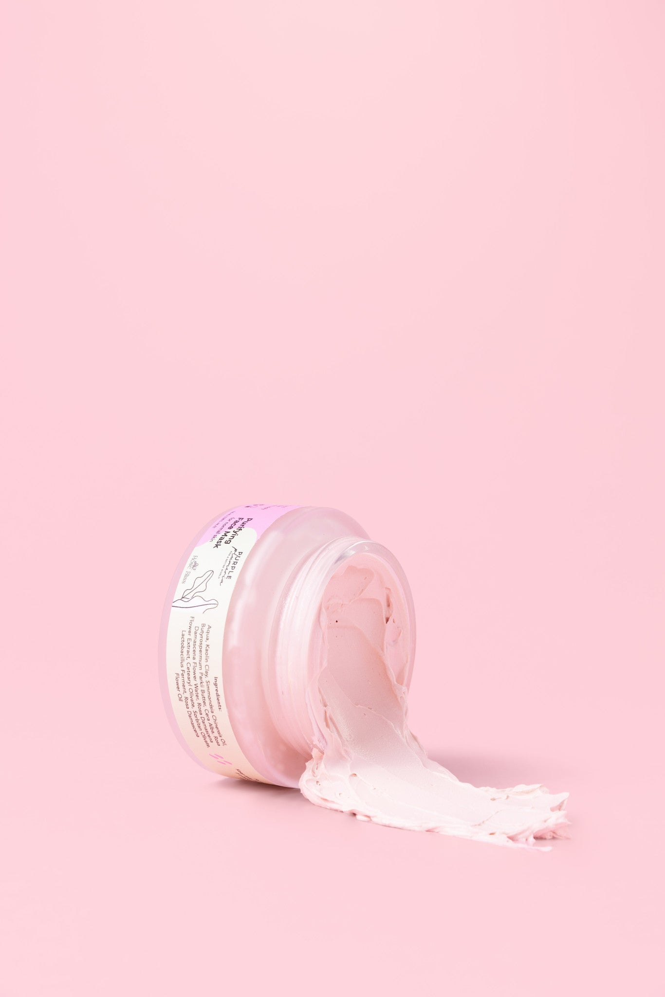 Natural Face Mask – Rose Bliss – Hydrating & Soothing for Glowing Skin