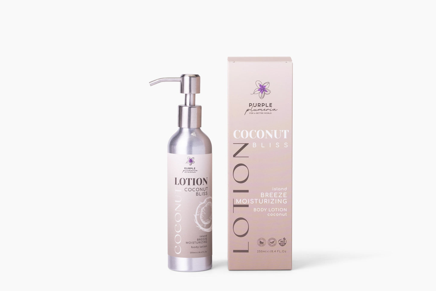 Natural Body Lotion (Rose or Coconut) Deep Moisturizing for All Skin Types