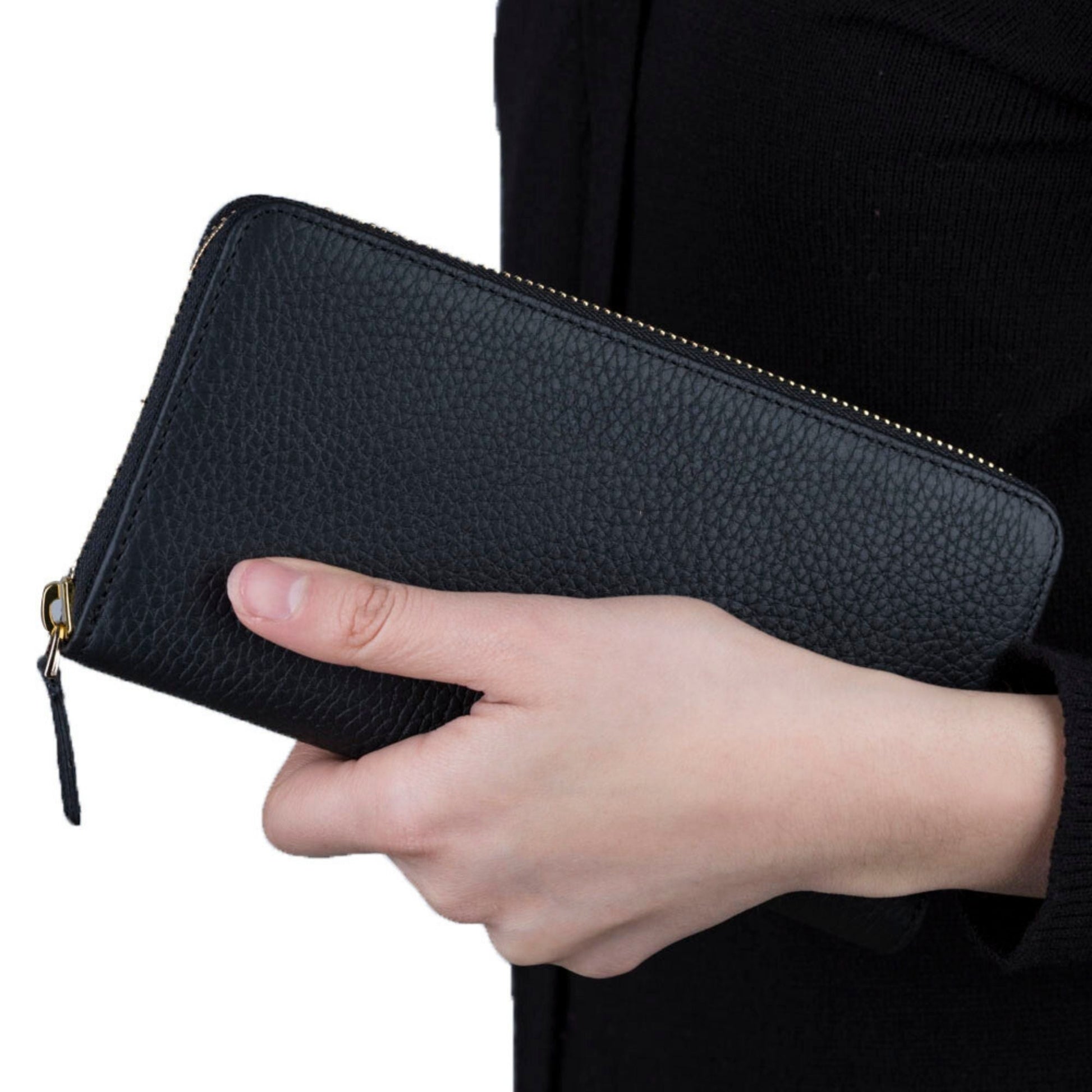 Westminster Handmade Full-Grain Leather Zippered Ladies Handbag - Concordia Style Boutique
