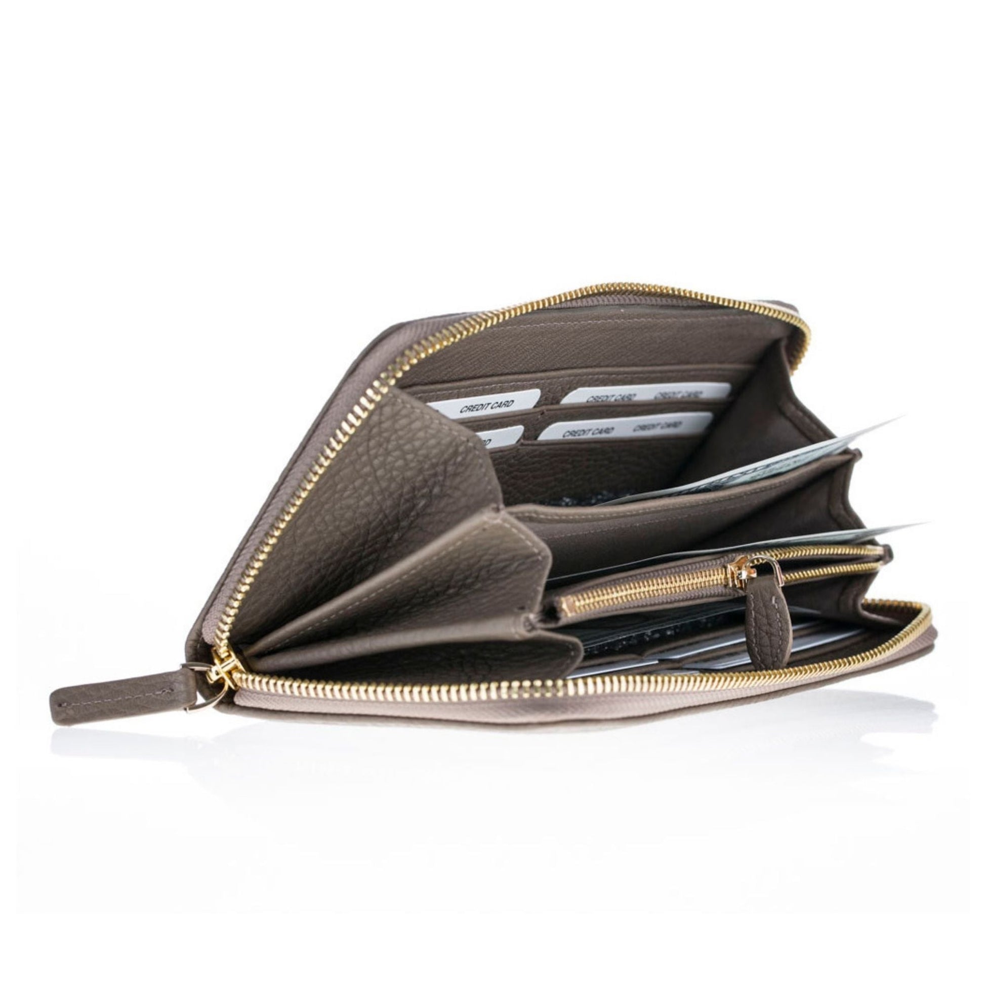 Westminster Handmade Full-Grain Leather Zippered Ladies Handbag - Concordia Style Boutique