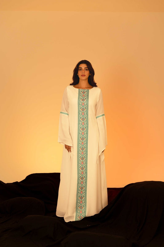 White Butterfly Dress