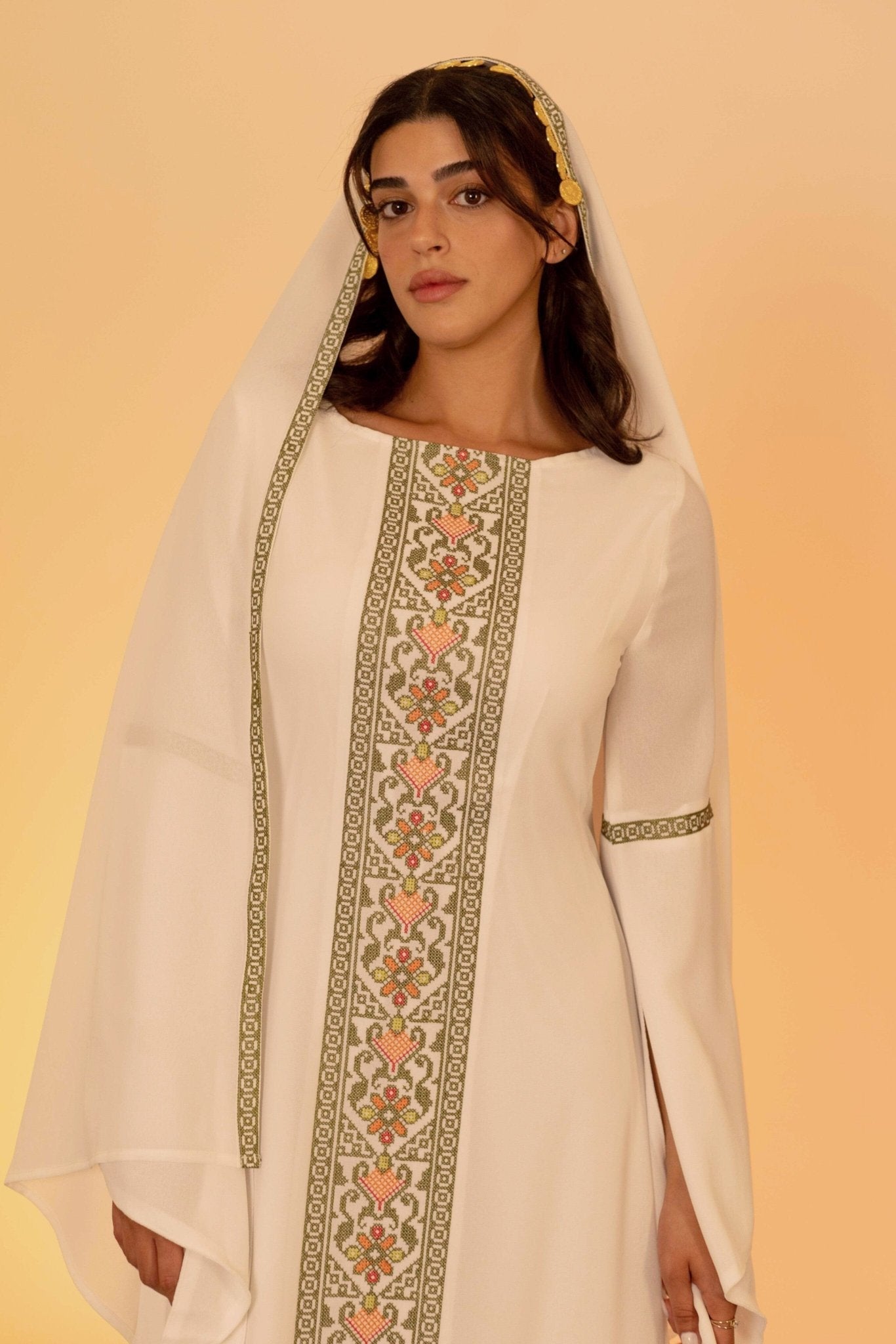 White Butterfly Dress