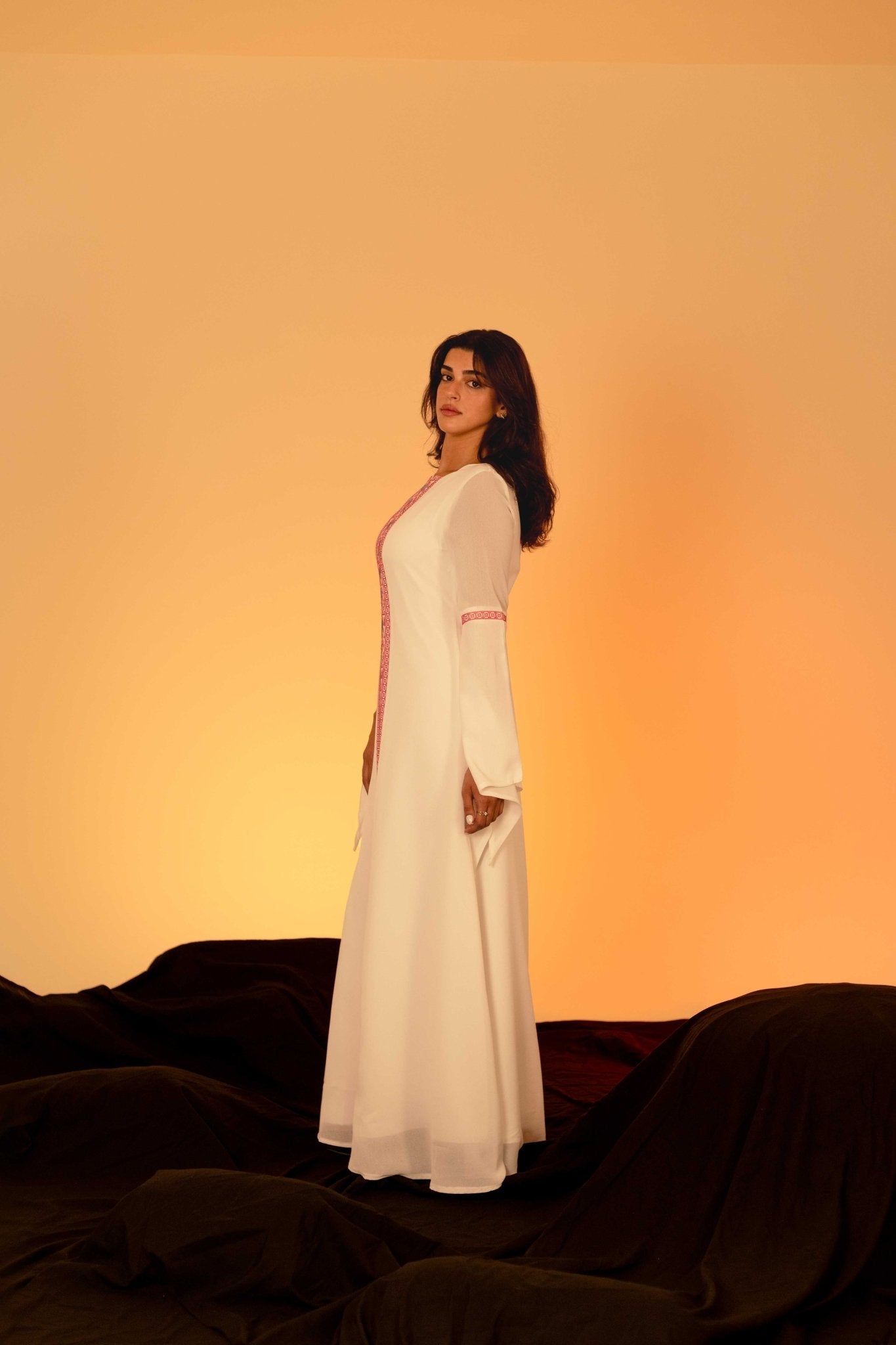 White Butterfly Dress