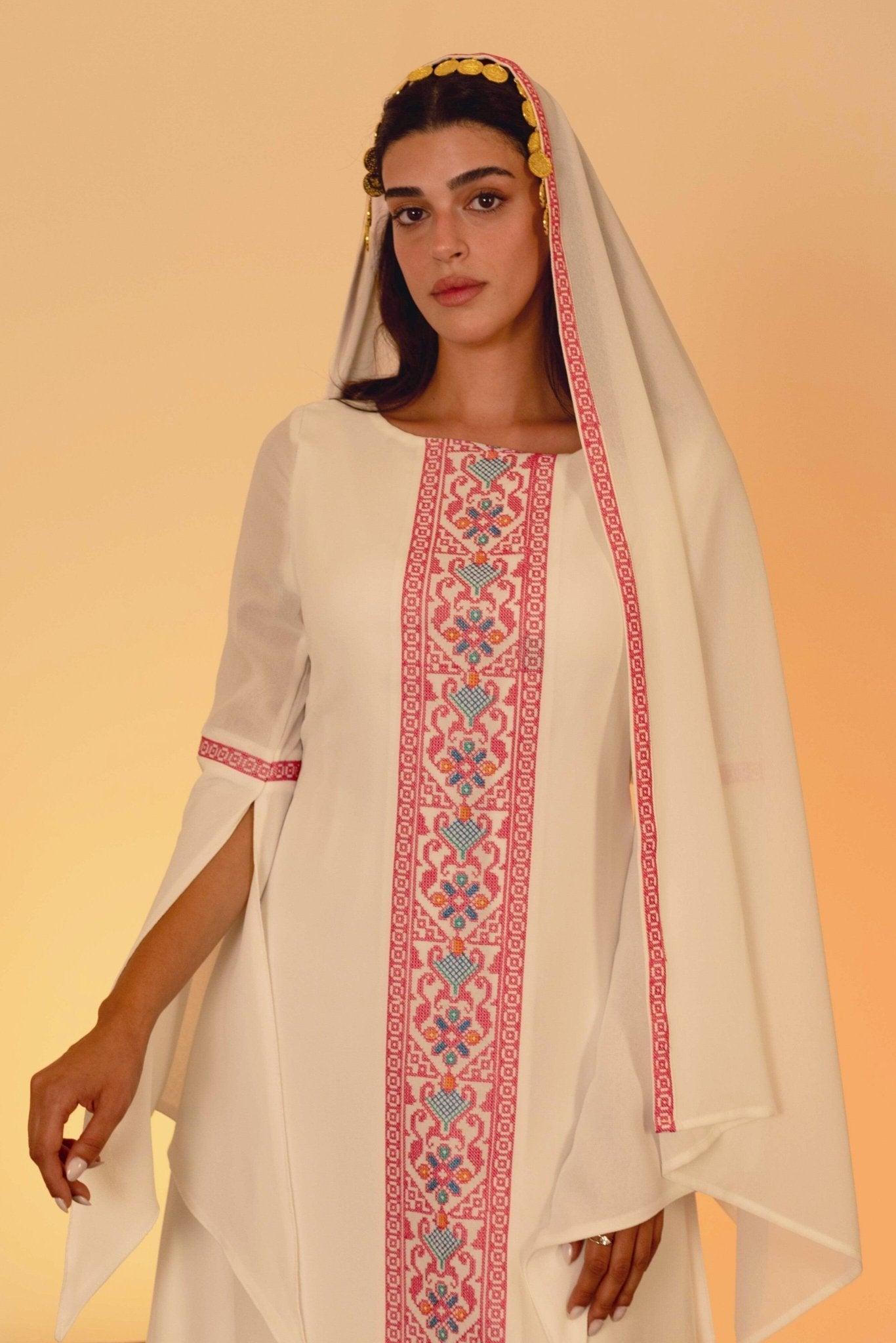 White Butterfly Dress