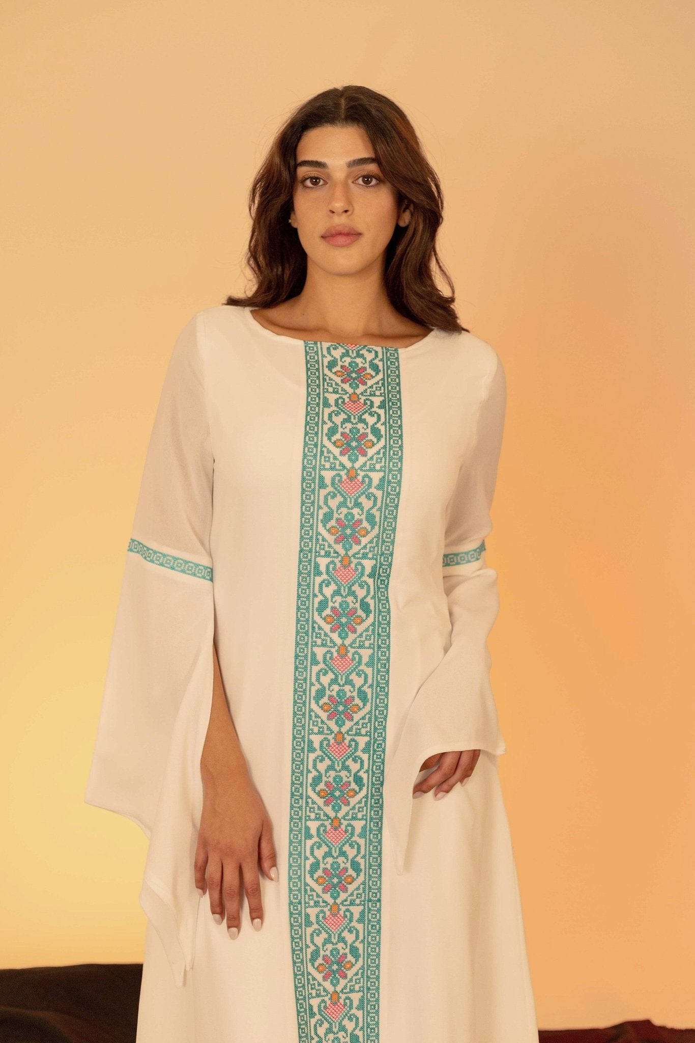 White Butterfly Dress