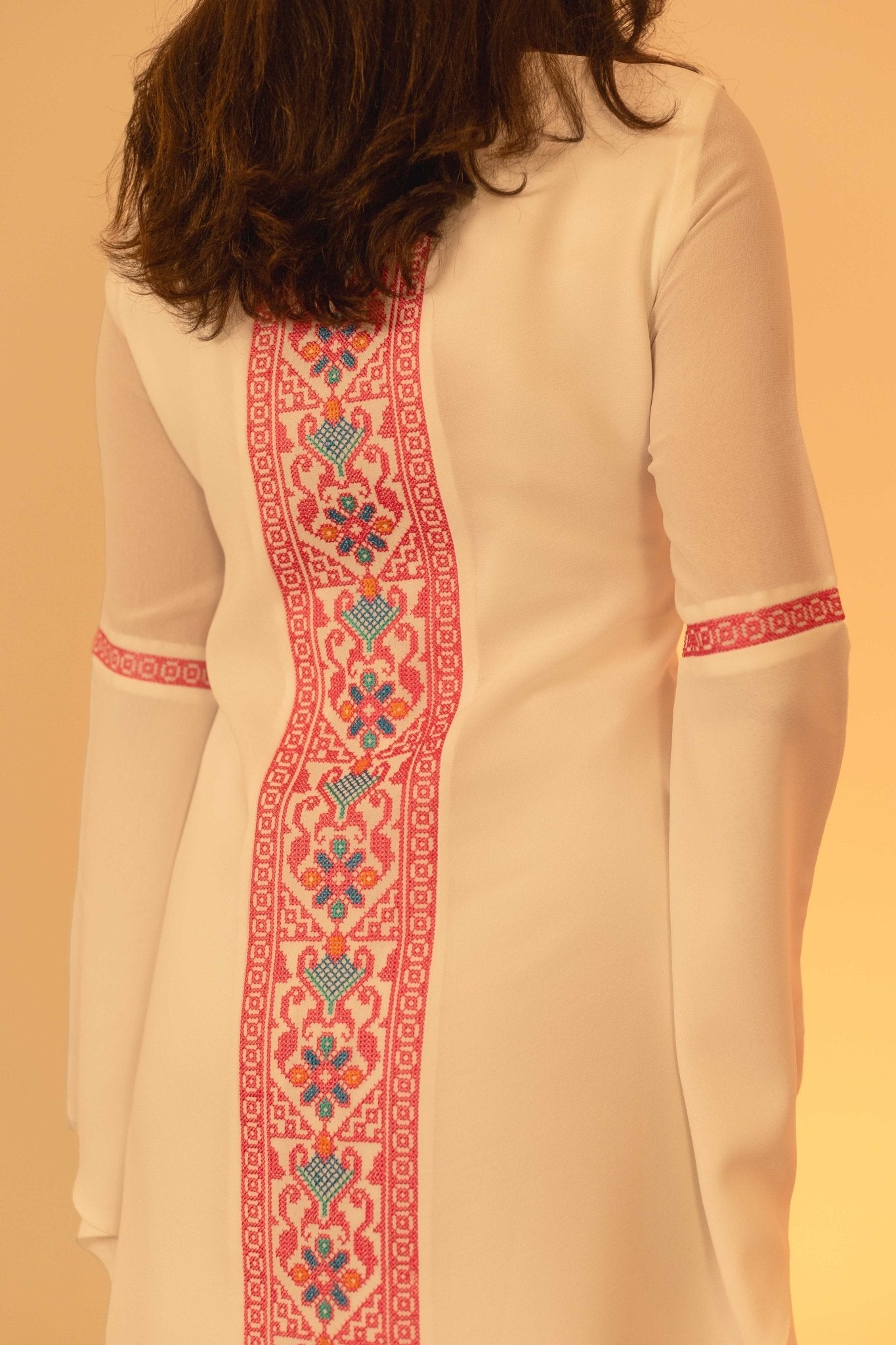 White Butterfly Dress