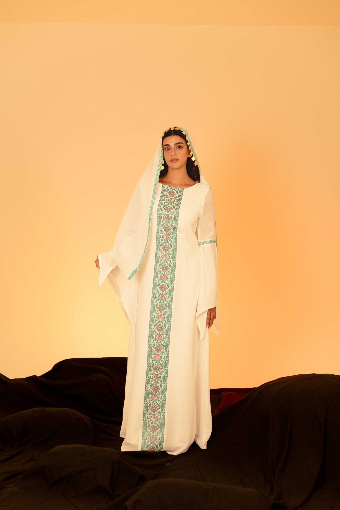 White Butterfly Dress