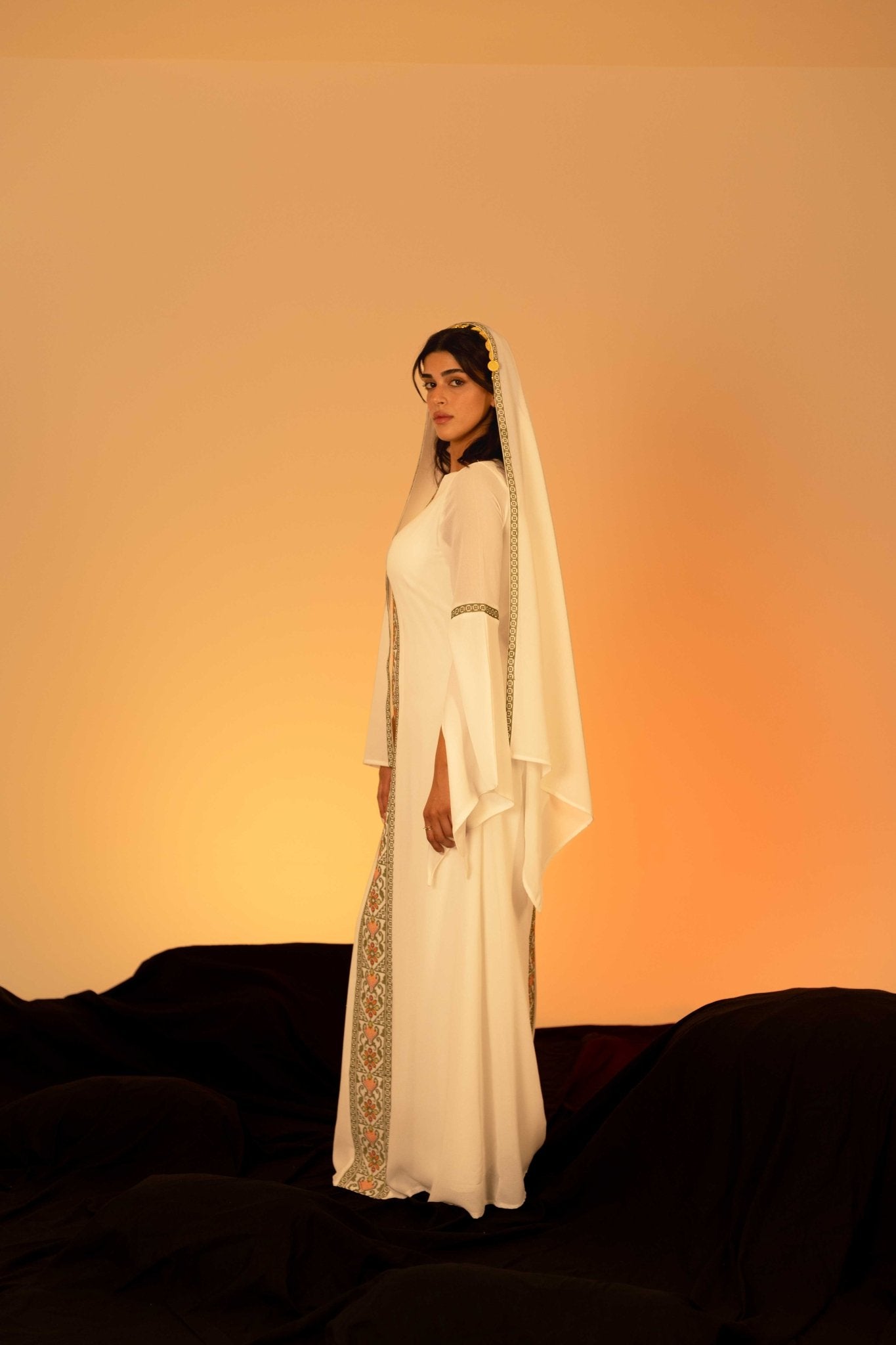 White Butterfly Dress