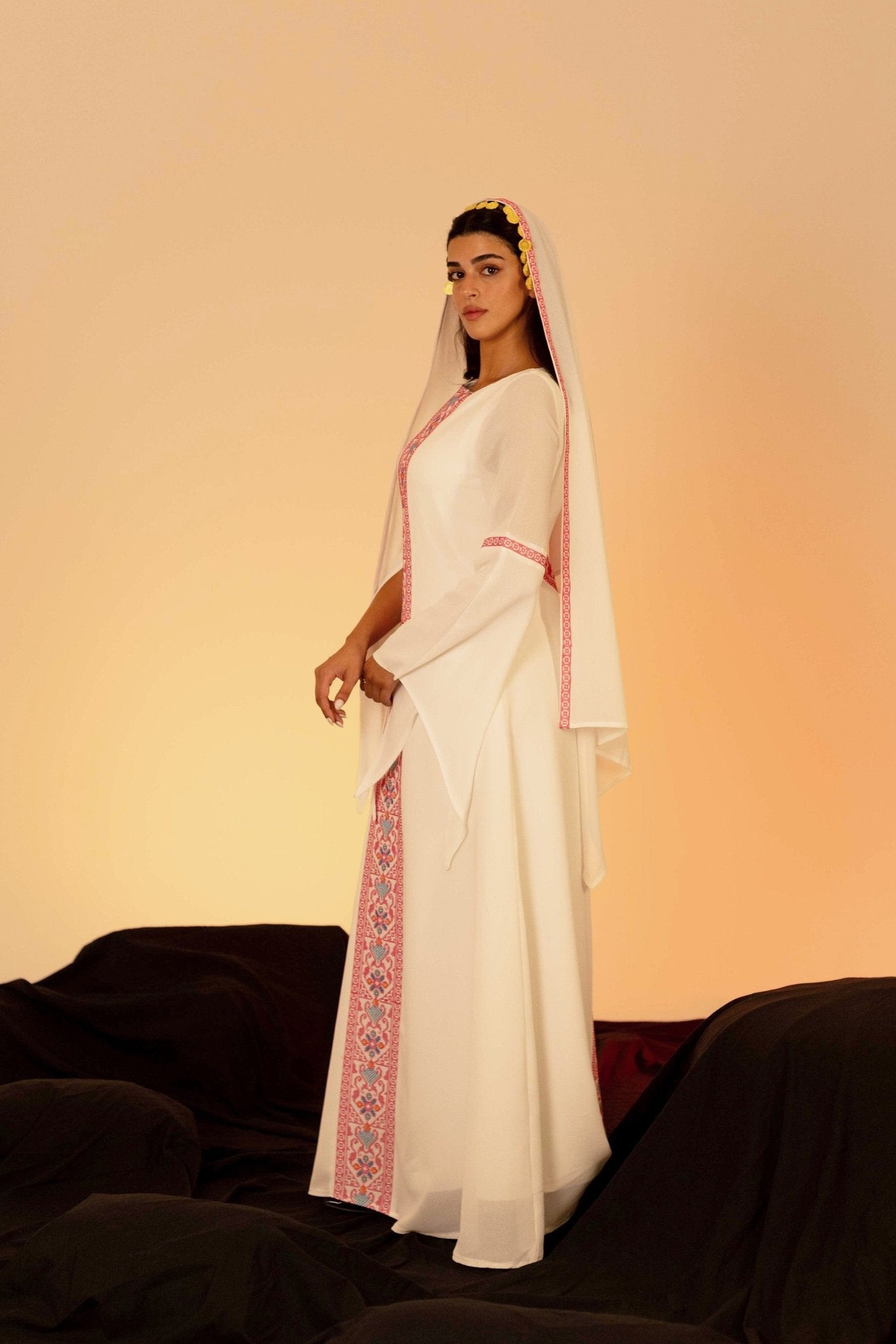 White Butterfly Dress