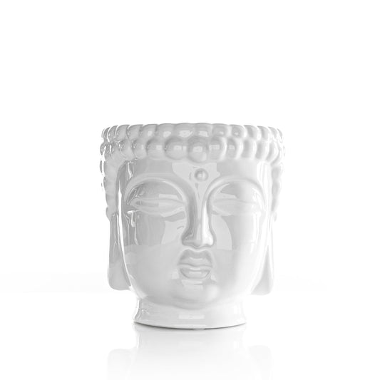 White Buddha Candle - Concordia Style Boutique