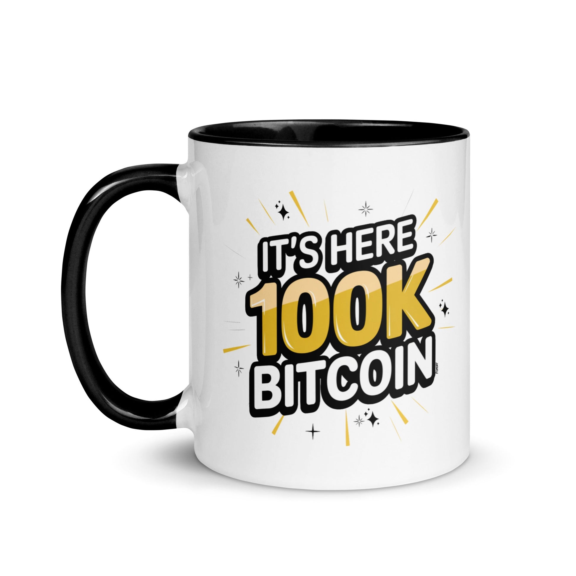 It's Here 100K Bitcoin Coffee Mug - Concordia Style Boutique