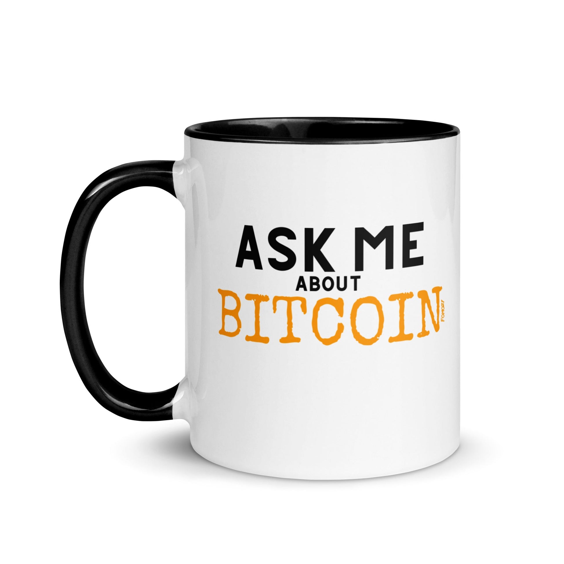 Ask Me About Bitcoin Coffee Mug - Concordia Style Boutique