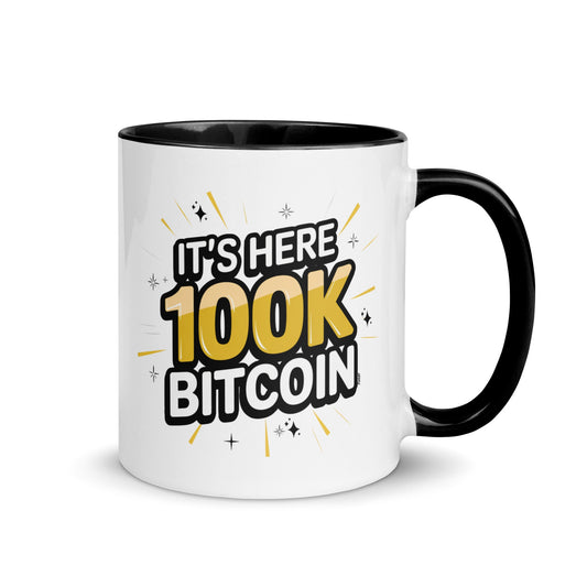 It's Here 100K Bitcoin Coffee Mug - Concordia Style Boutique