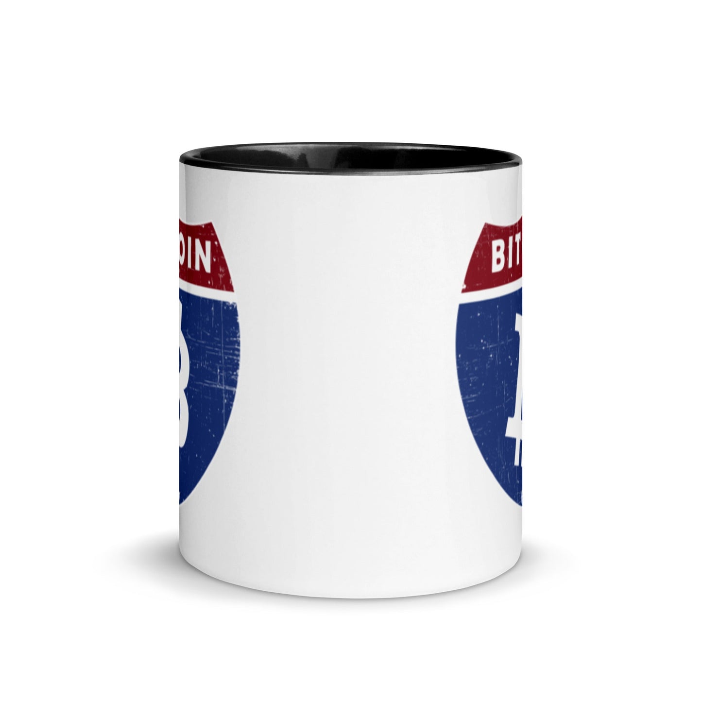 Bitcoin Road Sign Coffee Mug - Concordia Style Boutique